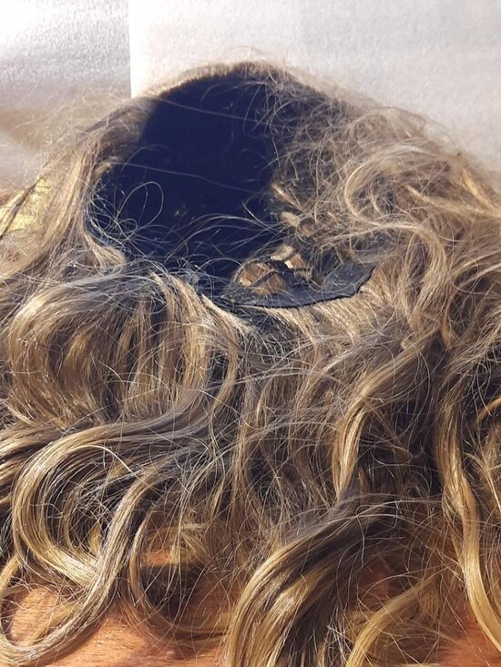 NEW  ! Long 21 Inch Hair Curly Wavy Wig Dark Blonde main image 7